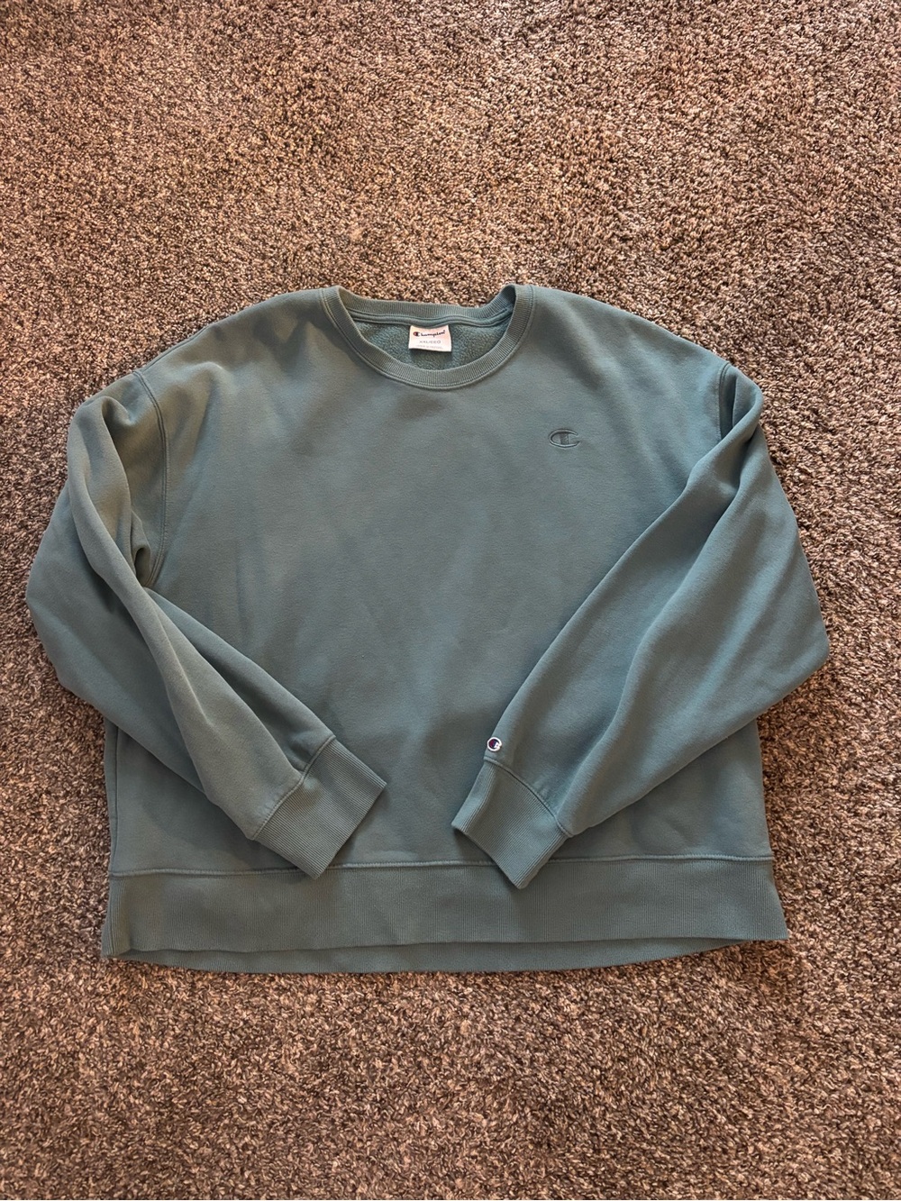 Champion Women's Crewneck Sweatshirt - Teal